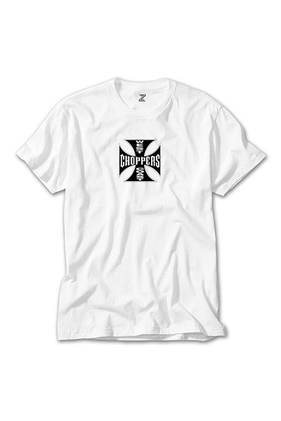 Z zepplin Λευκό μπλουζάκι West Coast Choppers