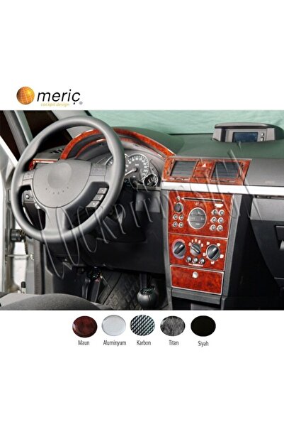 meriç cockpit design ميريتش ®   أوبل ميريفا توربيدو أمامي مطلي أسود لامع 17 ق...