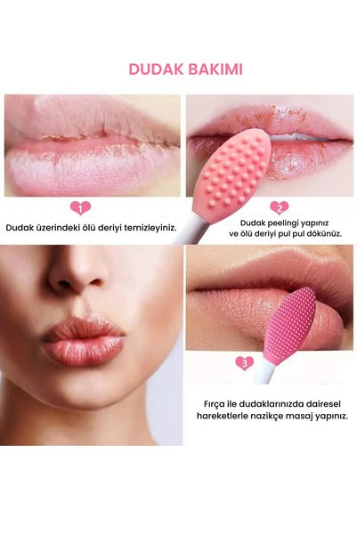 adbeauty Burun Siyah Nokta Cilt Ve Yüz Temizleyici Temizleme Fırçası Peeling Fırça