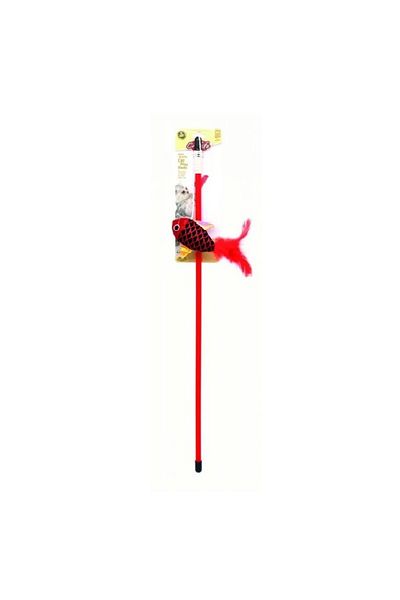 AquaHome Cat Fishing Rod with Fish Figure - Premium