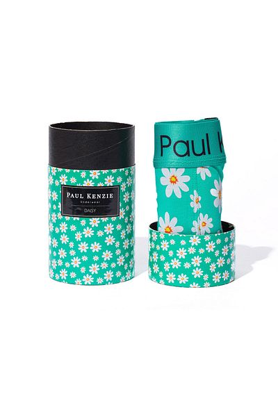 Paul Kenzie Ανδρικά Boxers με σχέδια - Couple Collection Daisy
