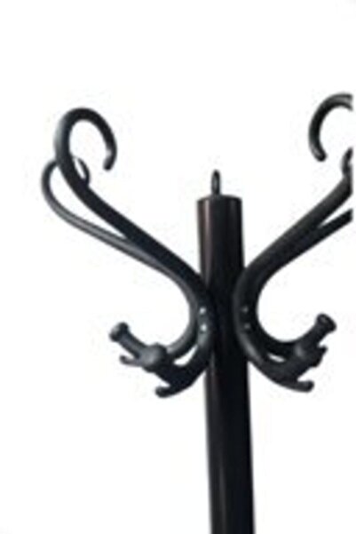 GOLDSİT Dekofis Bambu Siyah Ayaklı Elbise Askısı