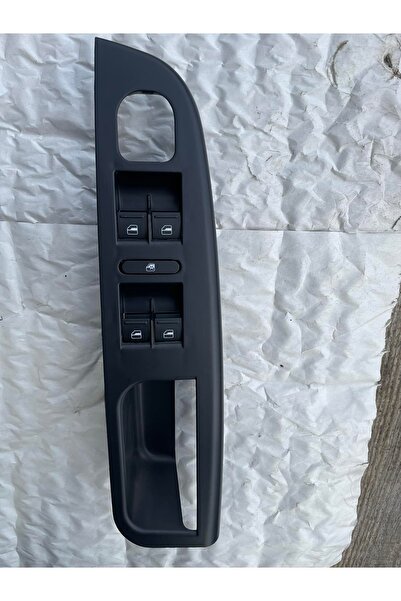 glf Golf 5-6 Jetta Uyumlu Nikelajlı Sol Cam Acma Düğme Ve Cerceve Yakımı 2 Parca