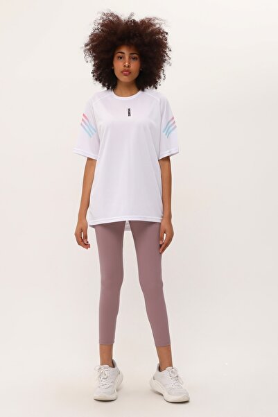 GENIUS STORE Κατάστημα Γυναικείο Αθλητικό T-Shirt στάμπα Fitness, Training Fit