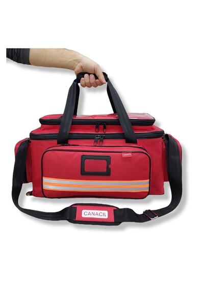 CANACIL Travma Çantası - Tk6521 - Kırmızı -63 Cm Travma Çantası - Kırmızı - -...