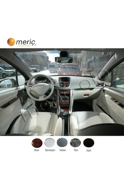 meriç cockpit design ميريتش ®   بيجو 207 تنجيد صندوق اليد الأمامي ماهوجني 17 ...