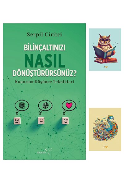 Dara Yayınları Bilinçaltınızı Nasıl Dönüştürürsünüz? Kuantum Düşünce Teknikleri - Serpil Ciritci Defterli seti