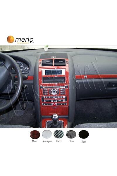 meriç cockpit design Meriç® Peugeot 407 Ön Torpido Kaplama Maun 11 Parça 2005...