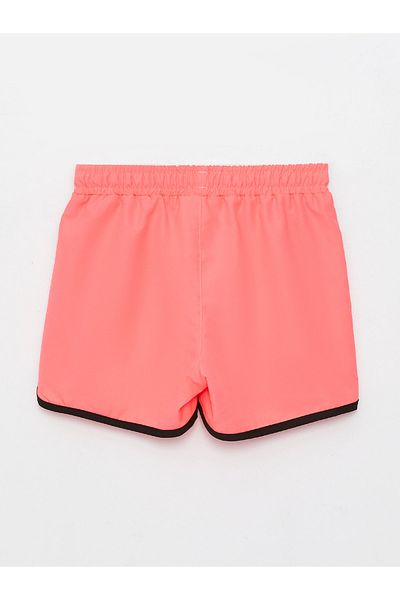 LC Waikiki Бански шорти с щампа за момиче и еластична талия