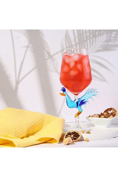 ADAMODART Road Runner Figürlü Tekli Şarap Kadehi