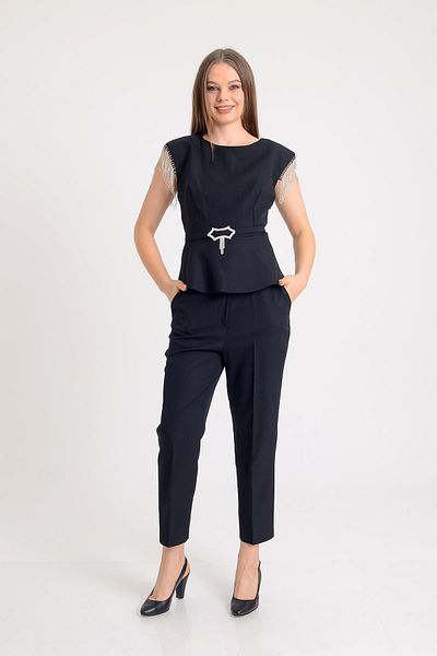 SpringStore Set detaliat cu piatră neagră