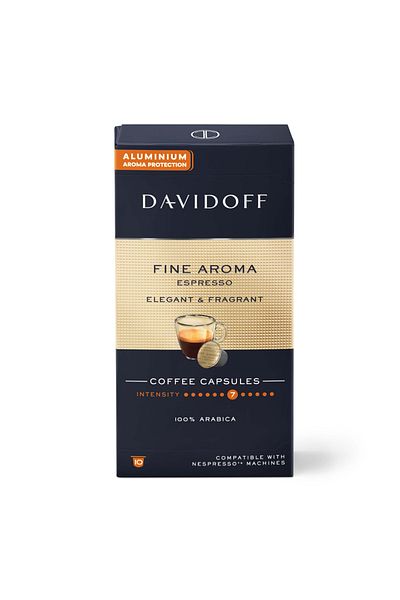 Davidoff 55g Fine Aroma Espresso Coffee - 10 Pack Capsules