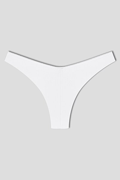 HNX Γυναικεία εσώρουχα 3 τμχ βαμβακερά ψηλόμεση βραζιλιάνικη κοπή