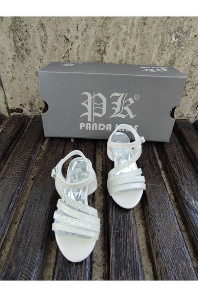 Panda Shoes 26-37 Mărimea 3 Dungi încrucișate Rochie de seară pentru fete Pantofi cu toc