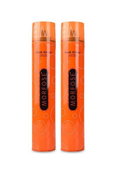 Morfose Ultra Strong (ultra Sert) Saç Spreyi 400 Ml 2 Adet