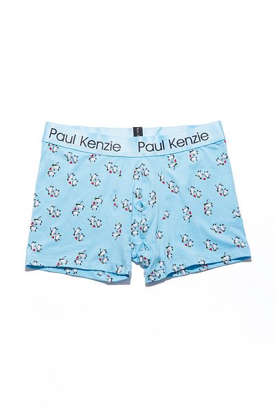 Paul Kenzie Ανδρικά μποξέρ με σχέδια - Συλλογή Ζευγάρι Penguin Love
