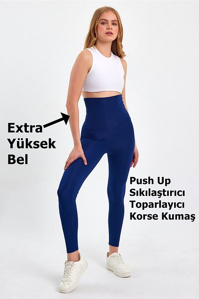 canstreetwear Colanți corset eficienti Push Up, cu talie ultra-înaltă, pentru slăbire, fermitate pentru burtă, în formă de șold
