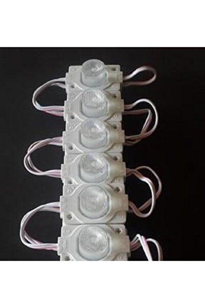 ERBAY 10 Adet Amber Turuncu Modül Led Tek Gözlü Modül Led Manda Gözü Modül Led