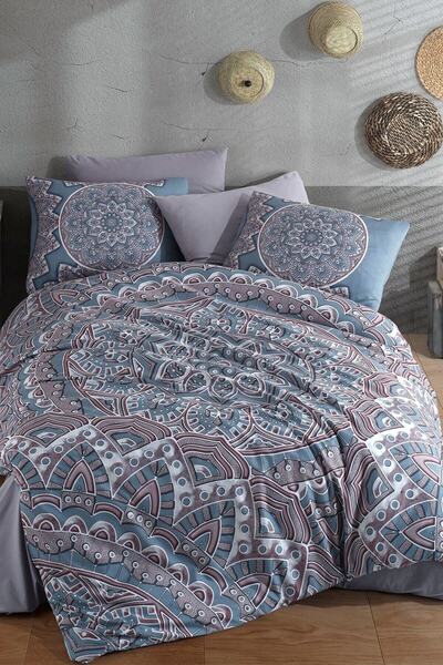 HUZUR ÇEYİZ Etnik Çift Kişilik Uyku Seti