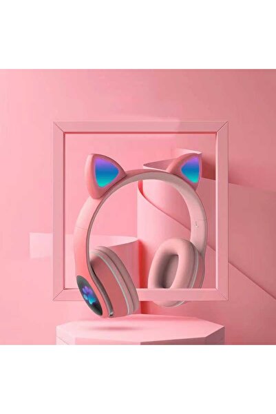 one depot only for quality life Kablosuz Kulaklık Bluetooth Mikrofonlu Kulaküstü Kulaklık Led Işıklı Katlanabilir