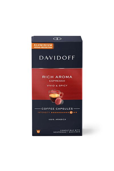 Davidoff Rich Aroma Espresso Coffee Capsule - 10 pcs 55g