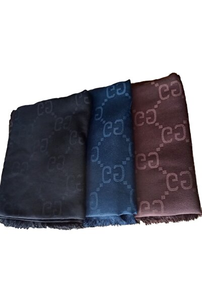 Trablus Tesettür Kadın G Desen Ipeksi Pamuk Jakar Şal Modeli-3'lü Set G Desen...