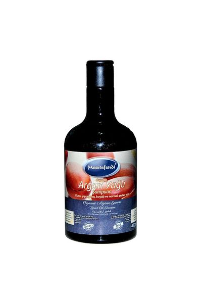 Mecitefendi شامبو خالي من البارابين بزيت الأرغان العضوي النقي 400 مل