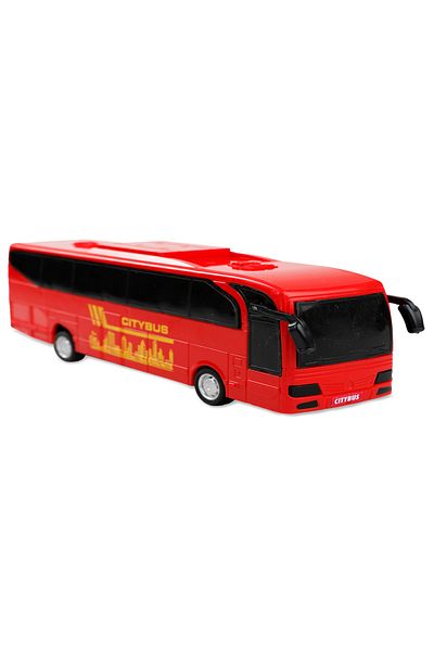 JOYFUL CHİLD Friction Bus Red and Green