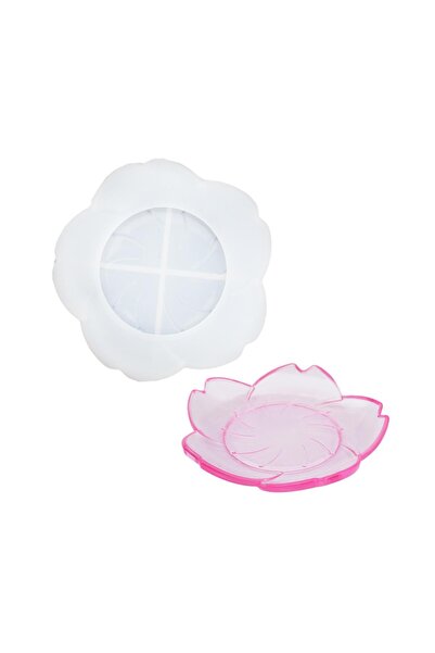 Getshop Alışveriş Pazarı Epoksi Çiçek Çerezlik Ve Bardak Altlığı Silikon Kalıbı