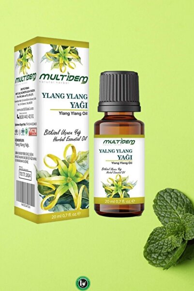 multidem Ylang Ylang Uçucu Bitkisel Yağı 20ml