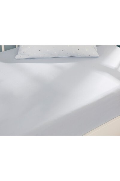 English Home Soft Pamuklu Bebe Lastikli Çarşaf 70x140 Cm Mavi