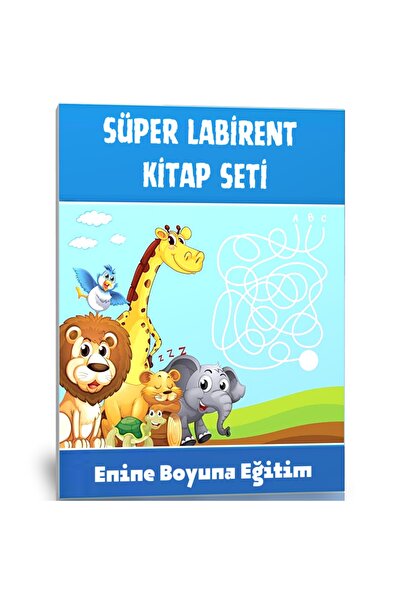 Enine Boyuna Eğitim Super Maze Book Set (2 Maze Books)