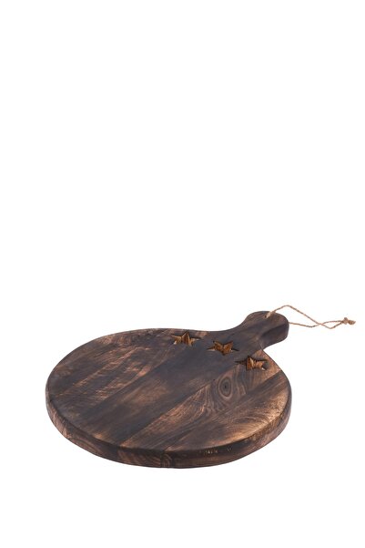BOYNER EVDE Ahşap Sunum Tabağı Yuvarlak
