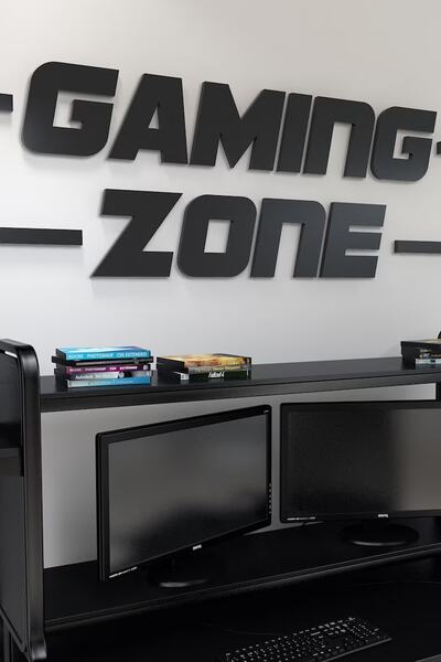 ahşap dünyam Gaming Zone Oyuncular Için Uzun Ofis Ev Hediyesi Tablo Duvar Dekor Tablo Hediyelik Eşya Duvar Süsü