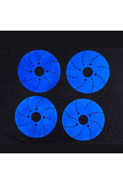 KARA AUTO 13"inç Mavi Kampana Sacı 4 Adet 1 Takım