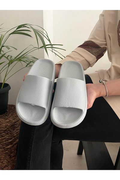 Behtah Kundura Παντόφλες αντιολισθητικής σόλας Yezyy Unisex - Άνετη καθημερινή σχεδίαση για παραλία, θάλασσα, πισίνα και κήπο