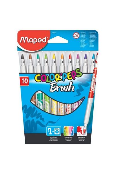 Maped Peps Set of 10 Felt Tip Pens - 848010