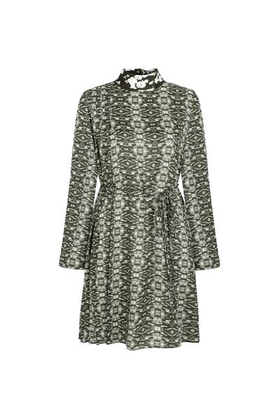 Machka Pattern Mix Dress