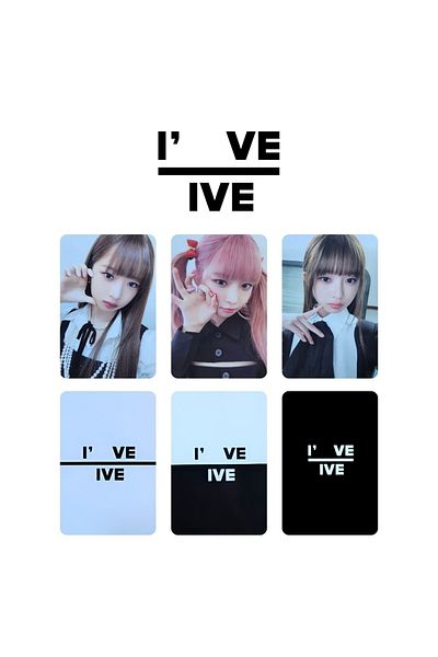 Kpop Dünyasi مجموعة بطاقات ألبوم I've Rei ''I've Ive''