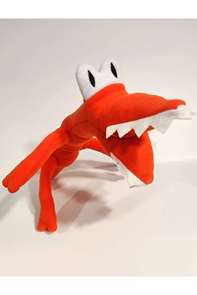 Pufline Rainbow Friends Roblox Orange Peluş Oyuncak (40 Cm)