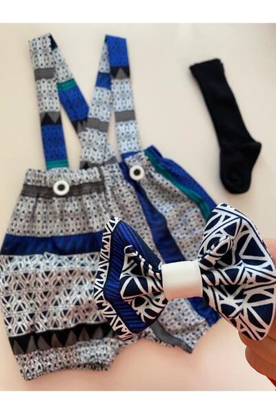 tubibebe Bohemian Salopet + Bow Tie + Socks