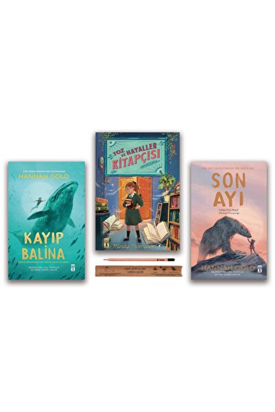 Genç Timaş Son Ayı - Kayıp Balina - Toz Ve Hayaller Kitapçısı Set 3 Kitap