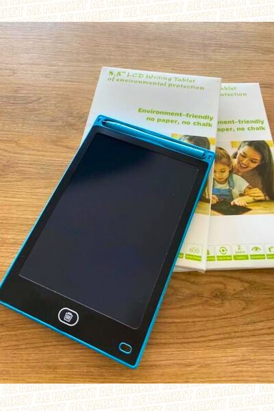 AE Market Grafik Digital Çocuk Yazı Tahtası Çizim Tableti Lcd 8.5 Inc