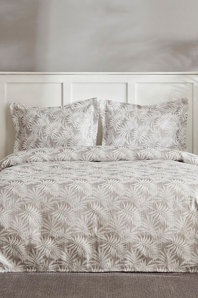 Karaca Home Gray Single Plant Bedspread