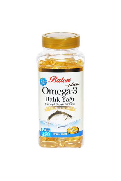 Balen Omega 3 Plus+ Fish Oil Soft 200 Capsules