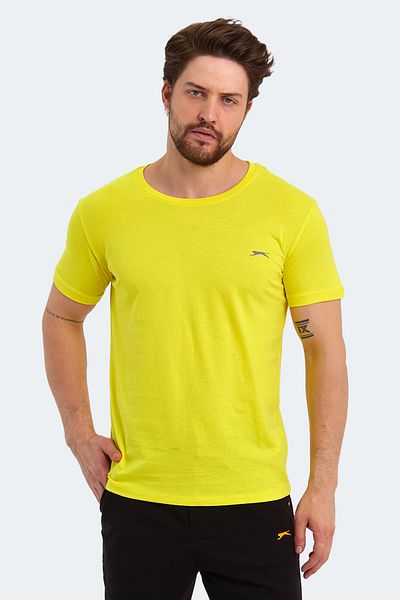 Slazenger Sander Ktn Férfi póló Világos sárga
