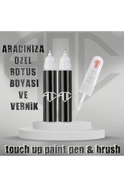 ARTOFCOLOUR Kia Css Aytaşı Gri - Lunar Silver Rötuş Kalemi Vernikli 2li Set