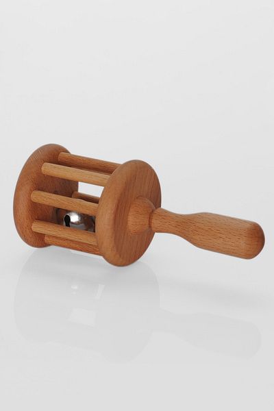 tiny wood خشخيشة أطفال خشبية عضوية، خشخيشة أطفال طبيعية