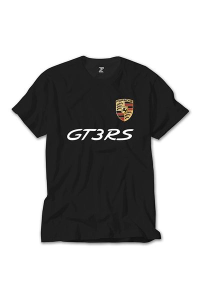 Z zepplin Μαύρο μπλουζάκι Porsche Gt3rs