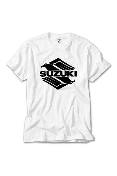 Z zepplin Λευκό μπλουζάκι Suzuki Intruder